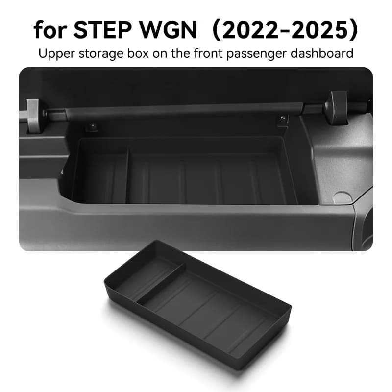 For 22-25 models of STEPWGN 6th generation, central control, passenger dashboard, storage box