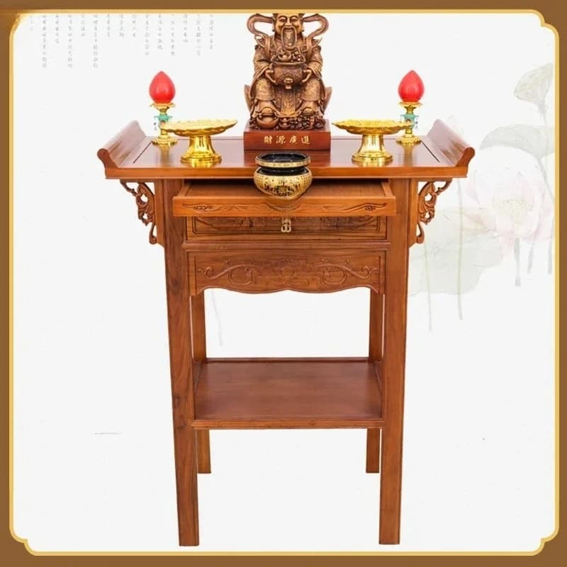 DSA Cabinet Buddha Shrine Altar Cabinet Shrine Guanyin Worship Table  Altar Household Buddha