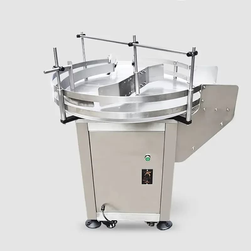 Fully Automatic Bottle Index Rotary Table, Rotary Bottle Collection Table
