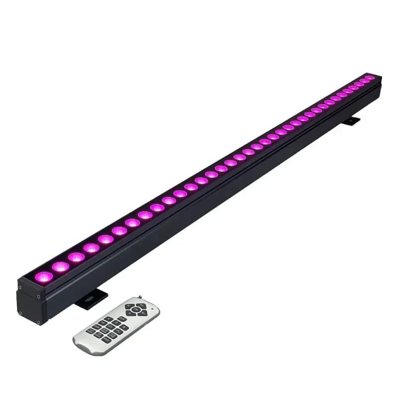 Remote control bluetooth wall washer structure waterproof wall washer outdoor wide voltage RGBW full color