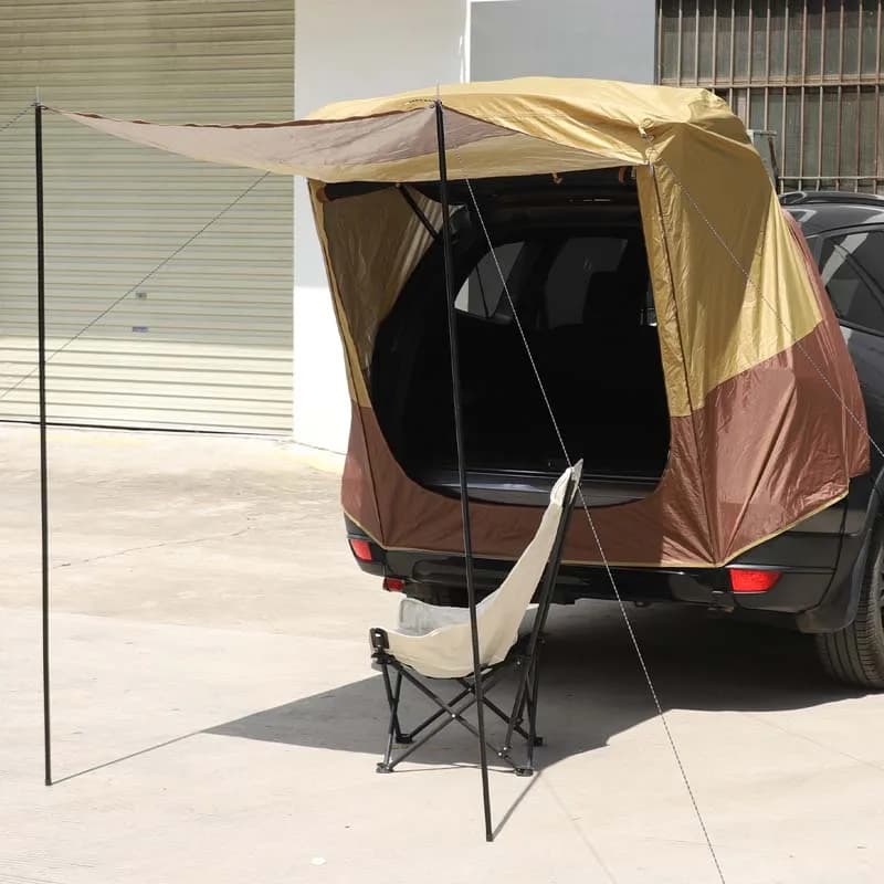 For 2016-2022 Honda Pilot Car Rear Tent Outdoor Camping Picnic Rear Extension Tent Sunshine-Proof Rain-Proof Car Rear Tent