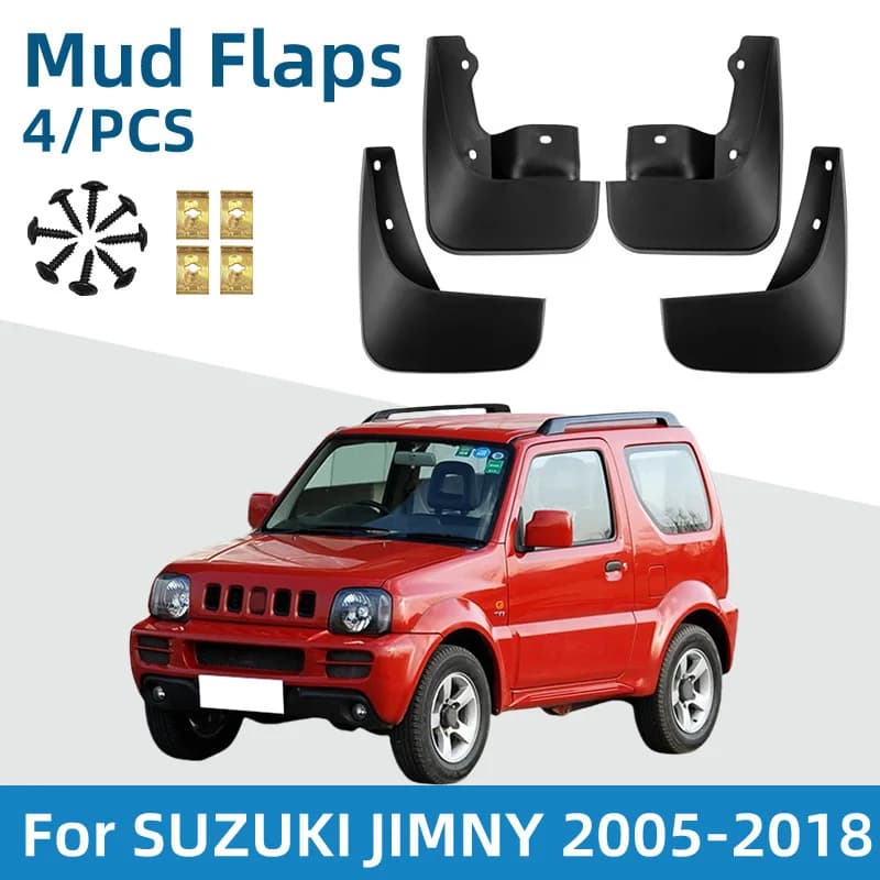 Car fenders suitable for Suzuki Jimny 2005-2018 tire fenders fender flares car accessories mud flaps