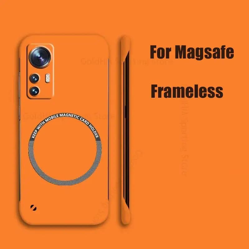 For Magsafe Magnetic Magsafing Case For Xiaomi 17 Ultra mi 17 Pro Max 15T 13 14 Pro Candy Color Matte Frameless Protective Cover