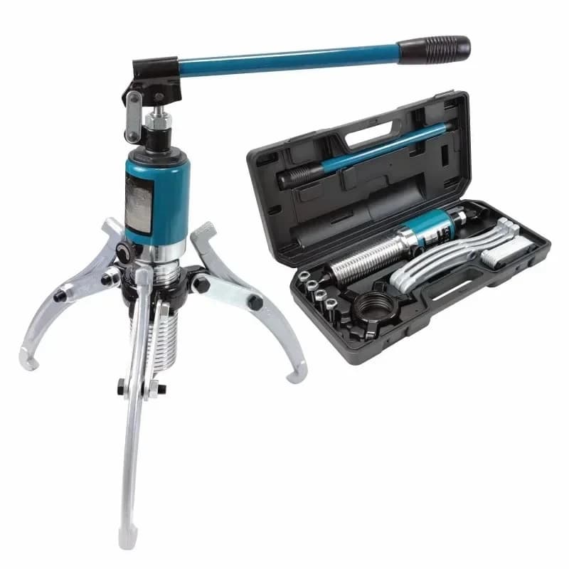 Hot sales Hydraulic Gear Puller Wheel Bearing Pulling Separator pulley puller Pump Oil Tube Drawing Machine