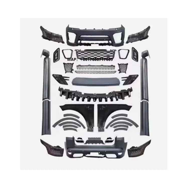 New for for Sport 2014- SUV Style Upgrade Suit Front Rear Bumper Assembly Original Replacement 1 Year Warranty