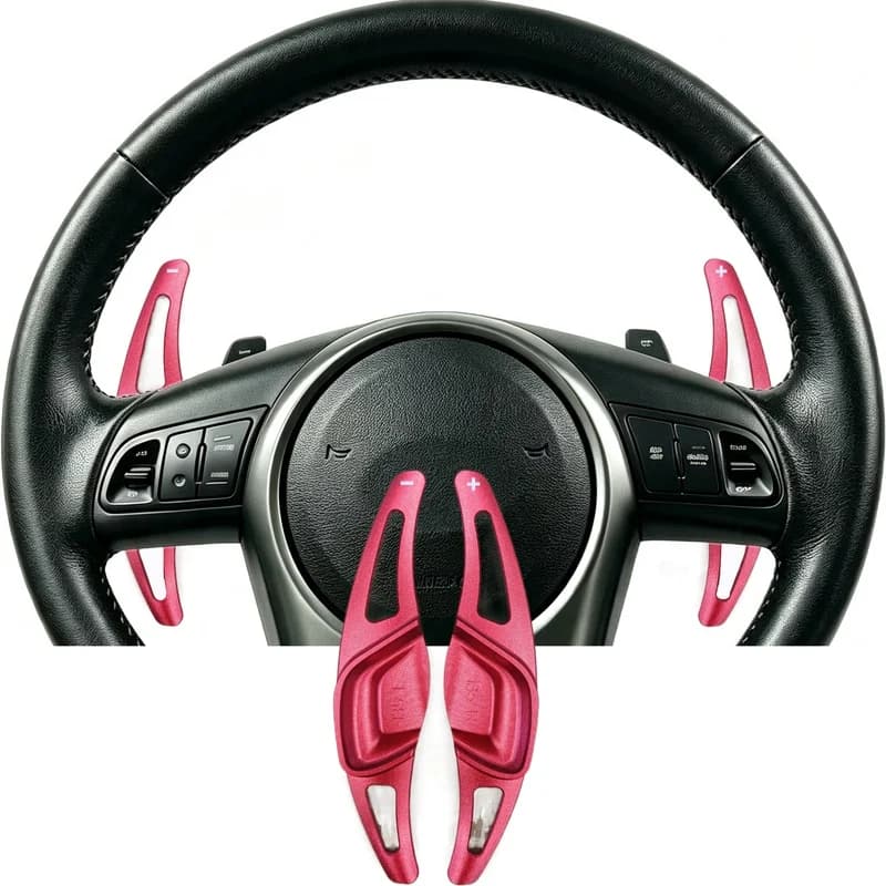 Car Steering Wheel DSG Shift Paddle For KIA Cerato SX Cerato Frote Koup 2011 2012 2013  Extension Gear Stickers
