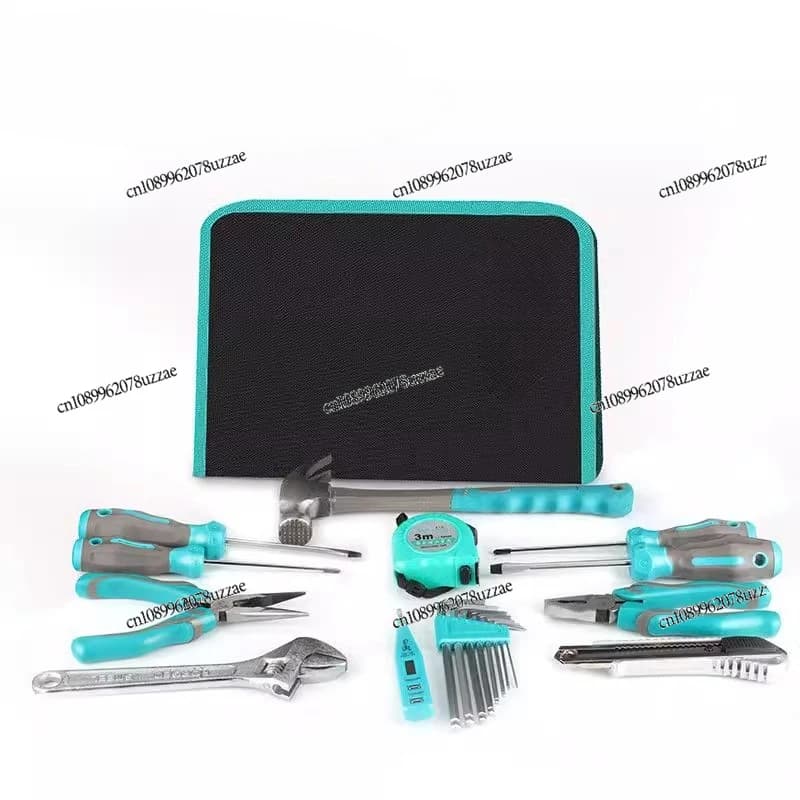 Household Toolbox Set Screwdriver Inner Hexagon Utility Knife Full Set Tool Set Electrical Tools