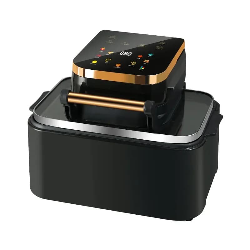 Electric Fryer 12L Smart Air Fryer, Household Visual Multifunctional Large Capacity Oven