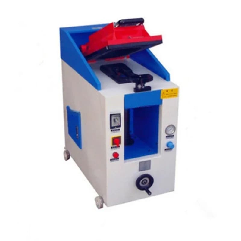 Manual double-head sole pressing machine, Xihong pneumatic low-heel bottom pressing machine