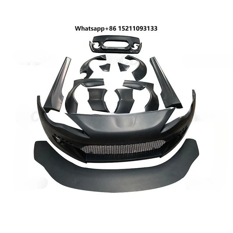Bodykit Upgrade Rocket Bunny 2 Style Wide Body Front Lip Rear Lip Side Skirts Spoiler Diffuser FRP
