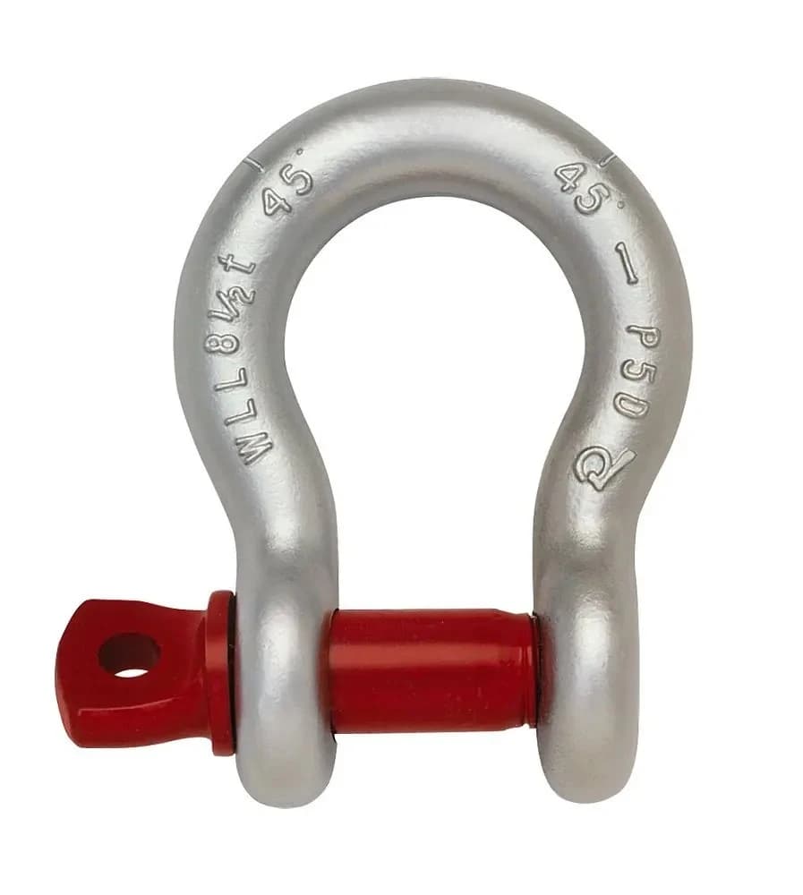 High Quality Carbon Steel Shackle 5/8  Galvanized Screw Pin Anchor Bow Shackle