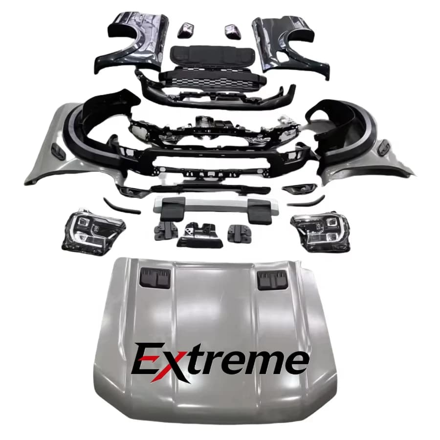 Car Accessories Front Bumper Facelift Conversion Bodykit Body Kit for Ranger T9 Upgrade to Raptor 2023