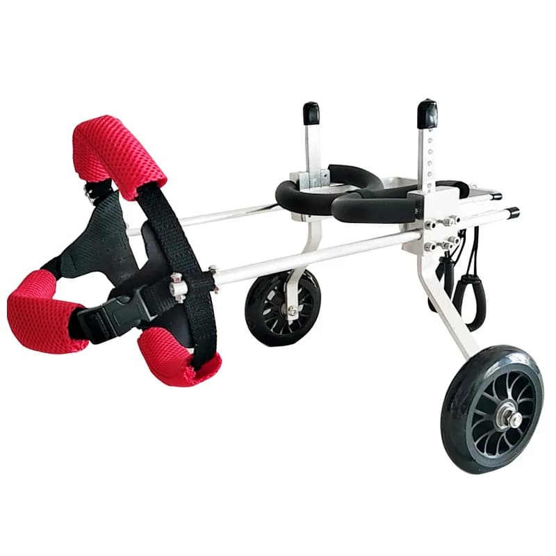 Wheelchair disabled dog hind limb paralysis pet scooter hind leg assist cat teddy small and medium dog push