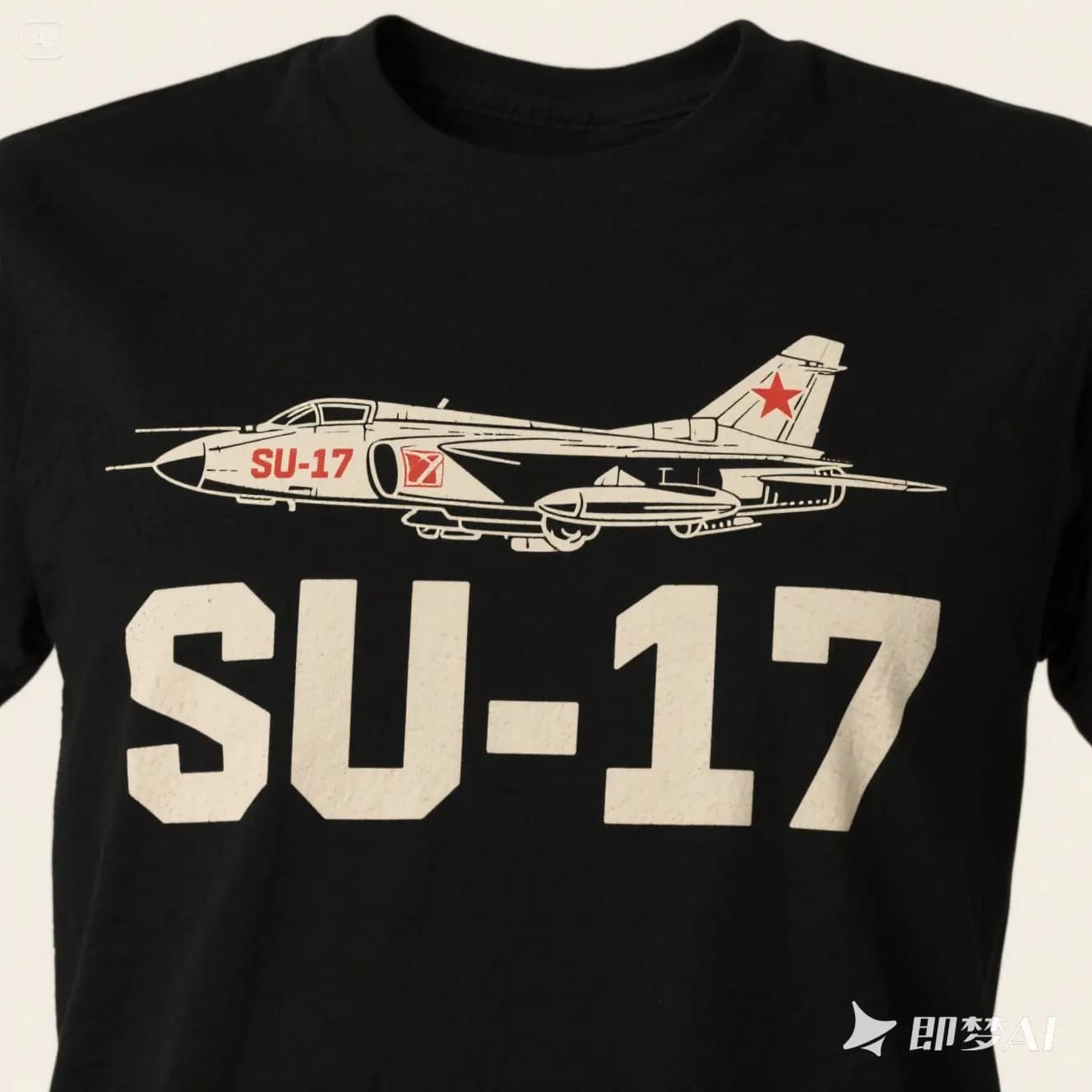 SU-17 Vintage Soviet Union Fighterjet Classic Men T-Shirt Short Casual O-Neck Harajuku Anime Shirt