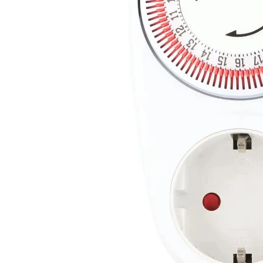 Mechanical Timer Socket 24 Hour 15 Min Program 16A 3680W For Household Appliances European Standard Relay Switch