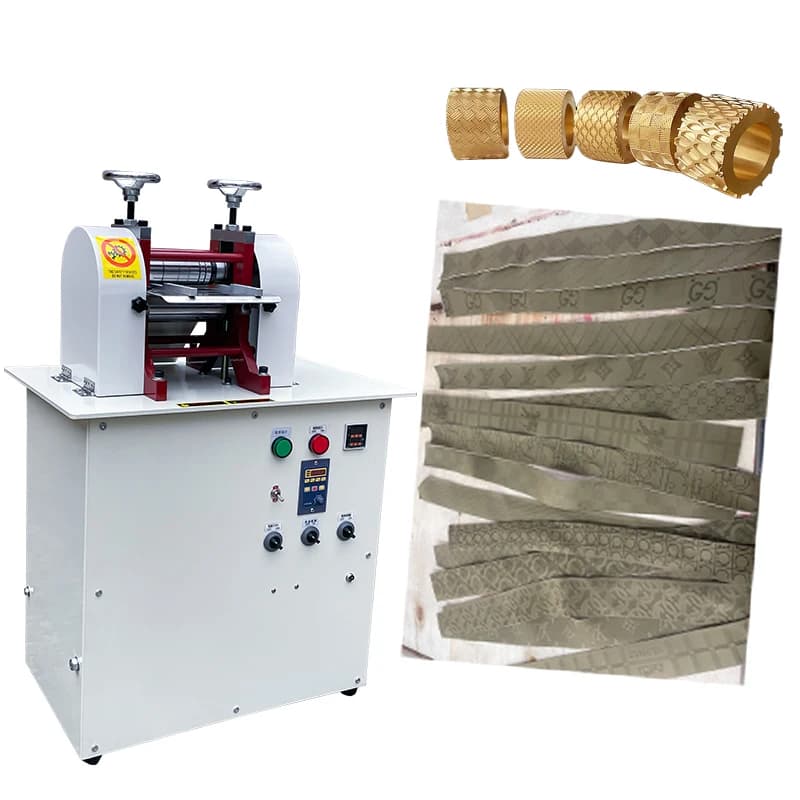 Automatic Leather Belt Embosser & Leather Pattern Press Machine | Custom Logo/Design | Factory Direct