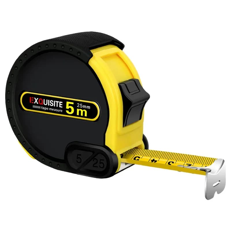 Metric Steel Tape Measure 5M/7.5M/10M - Distance Measuring Tool Metal Ruler Meter Length Home Improvement Measuring Tape