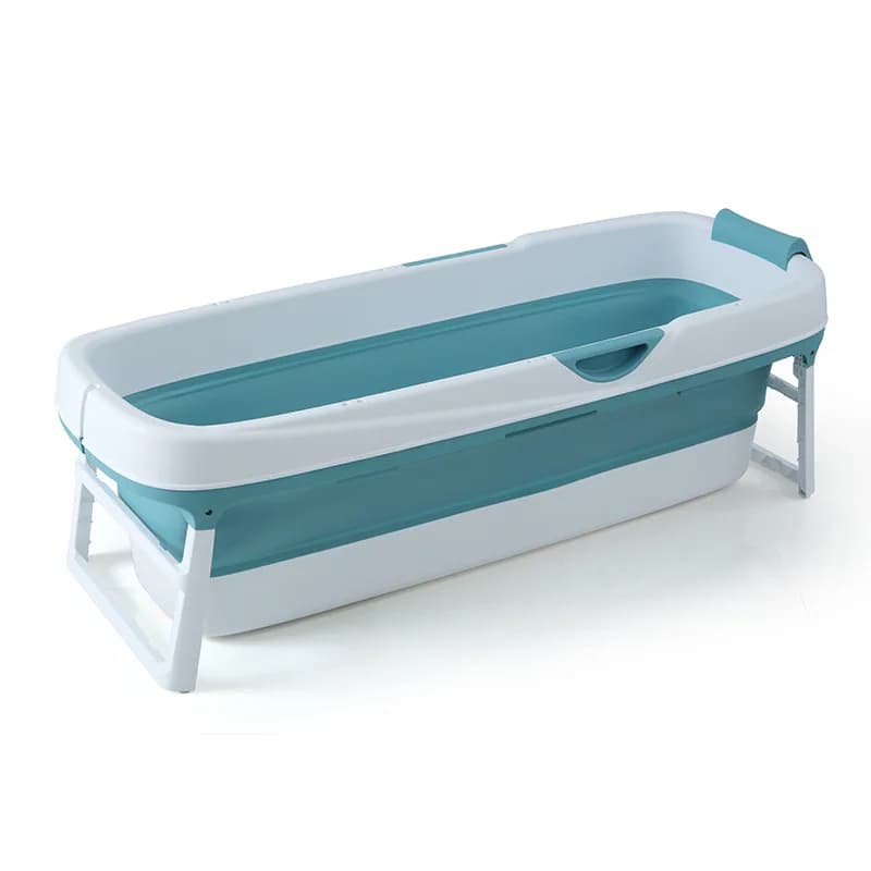 Adult foldable bath bucket Household extended bath bucket Sweat steaming large bath bucket Sitting and lying in the bathtub