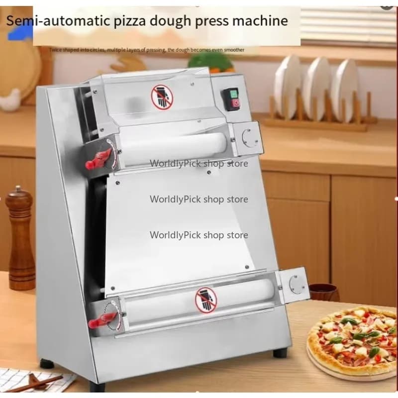 Automatic Electronic Pizza Dough Sheeter 12 Inch 16 Inch Kitchen Appliance for Perfectly Sheeted Dough Every Time