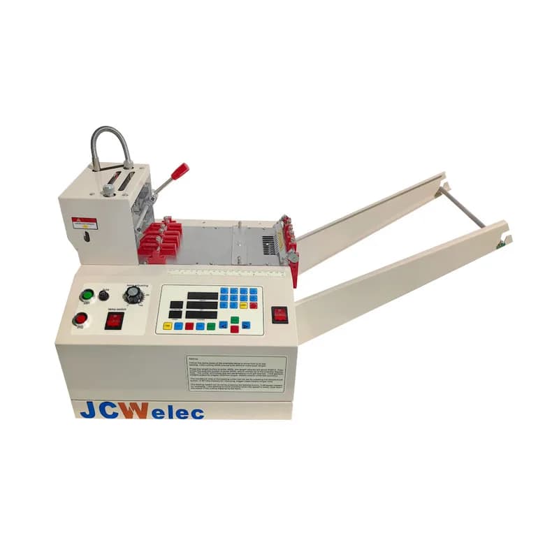 JCW-C02H Automatic Braided Sleeving Hot Knife Cutting Machine Pipe Cutting Machine