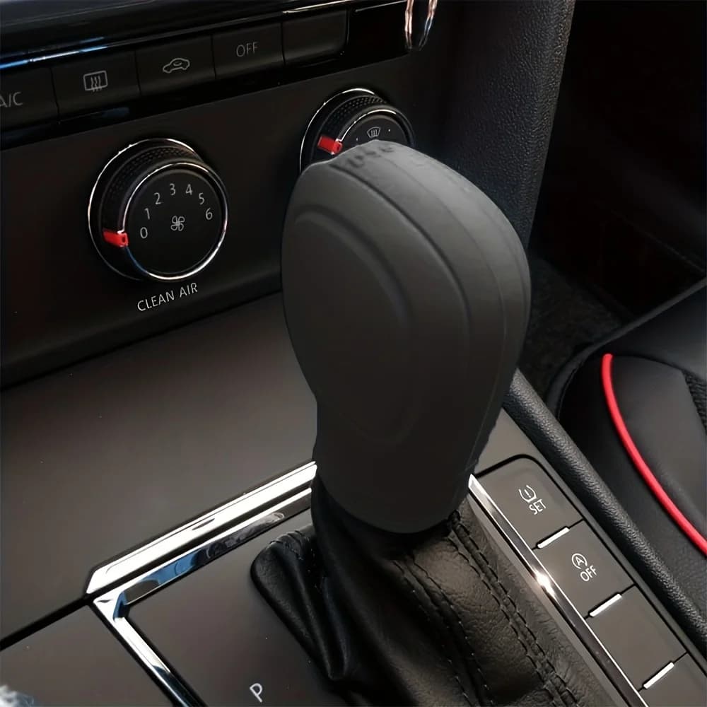 Gear Shift Collars Protective Cover Car Silicone Head Shift Knob Cover For Most Vehicle Durable Silicone Gear Shift Lever Sleeve