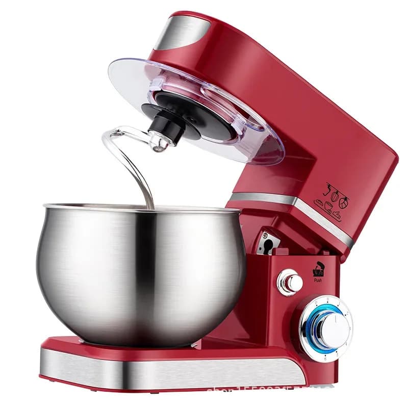 Cooking Machine Small Automatic Desktop Mixer Multifunctional Household Baking Mixer 5L