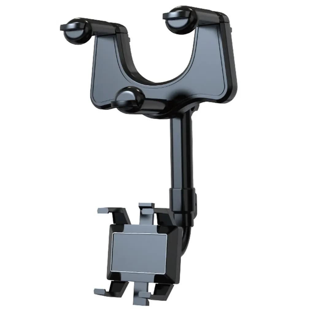 Universal Clip Rotatable and Retractable Car Phone Holder Rearview Mirror Driving Recorder Bracket GPS Mobile Phone Dropshipping