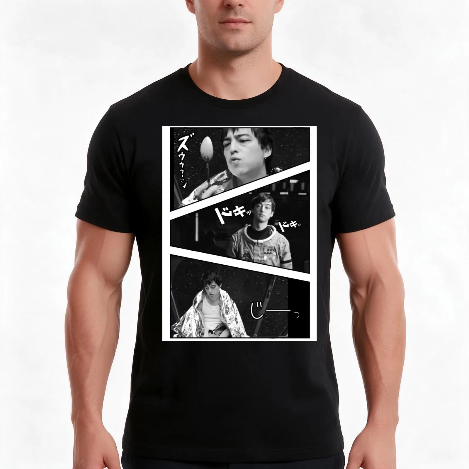 Joji (Sad Boi in Space) T-Shirt, Summer Casual Cotton Tee, Oversized Streetwear Tops, Vintage Graphic Print, Unisex Men Women