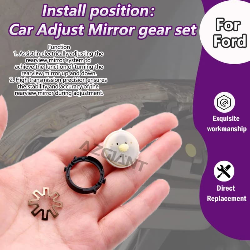 For Ford Transit Connect/FIESTA MK7/Mondeo Car Mirror Adjustment module gear set actuator Adjust the mirror up and down
