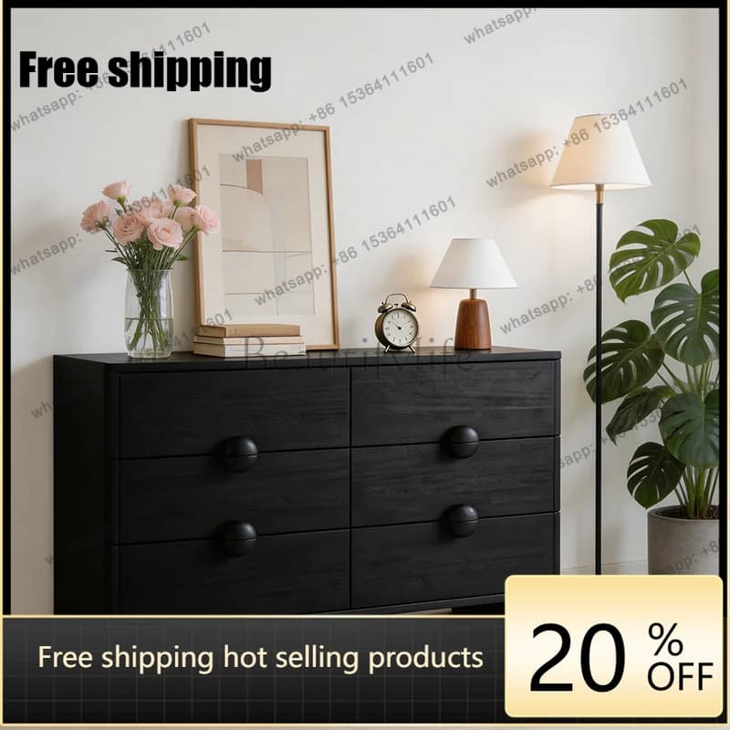 HOT  antique living room retro storage drawer cabinet American bedroom locker