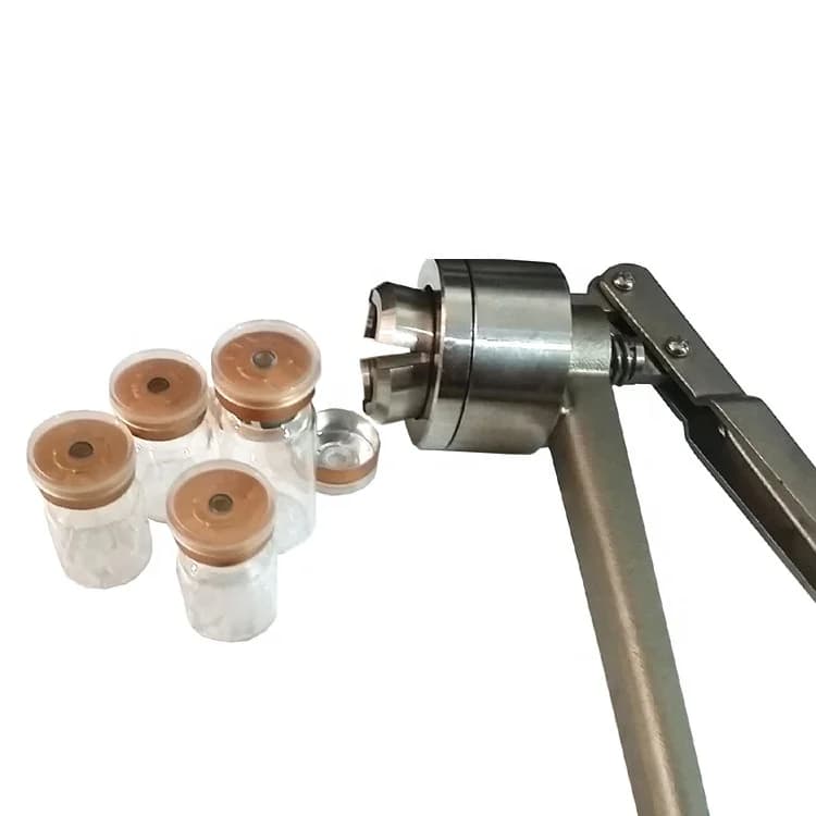 28mm 32mm Manual Capping Machine Tool Easy to Operate Vial Hand Crimper Tool