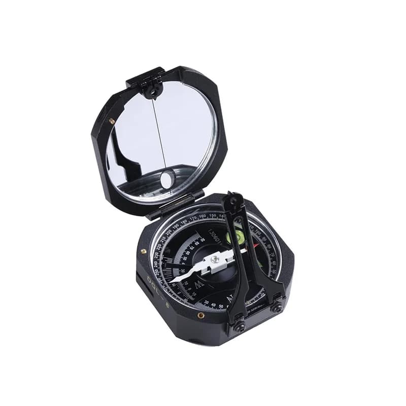 DQL-8 Anti-Magnetic North Needle Dial Display Pointer Survival Instrument for Camping Climbing for Surveying Geologist Surveyor