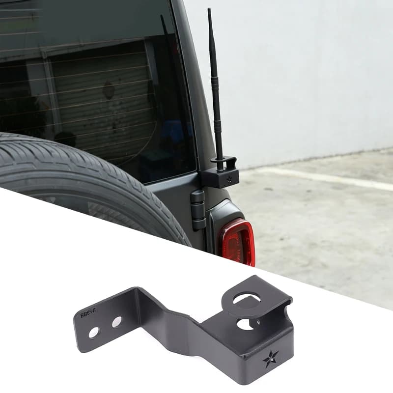 Expand Tailgate Antenna Mount Bracket Carbon Steel Tailgate Flagpole Antenna Bracket Car Accessories For Haval H9 P11 2024-2026