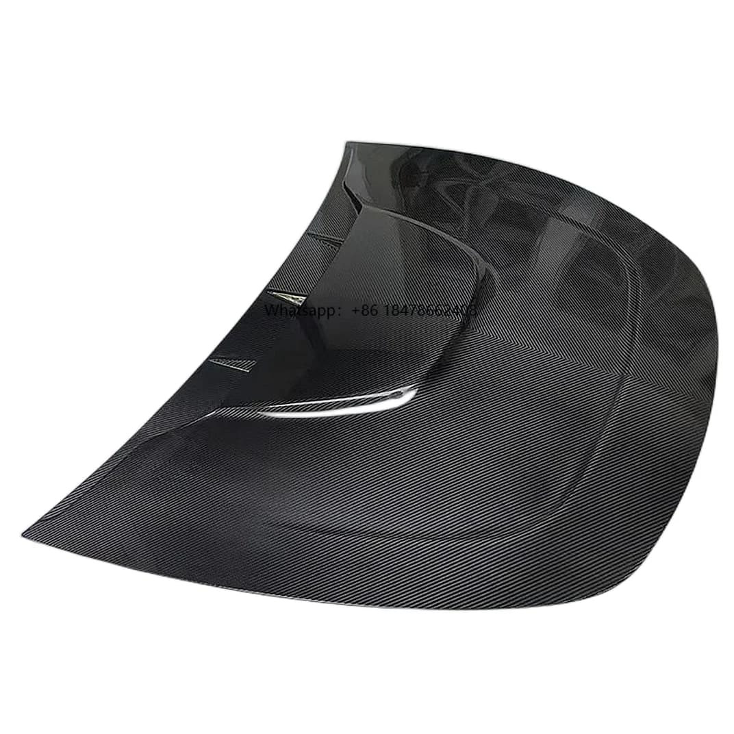 Real Dry Carbon SD Style Front Hood Bonnet for Model Y