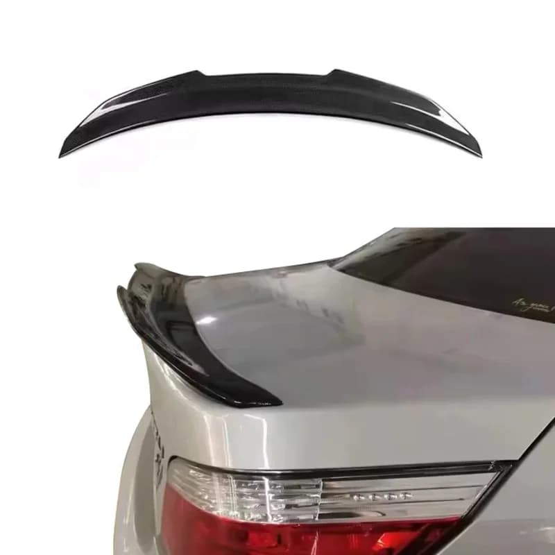 High Quality PSM M4 Style Carbon Fiber Rear Spoiler Trunk Tail Wing  5 Series E60 520i 523Li 525Li 530Li 2004-2010 Noen