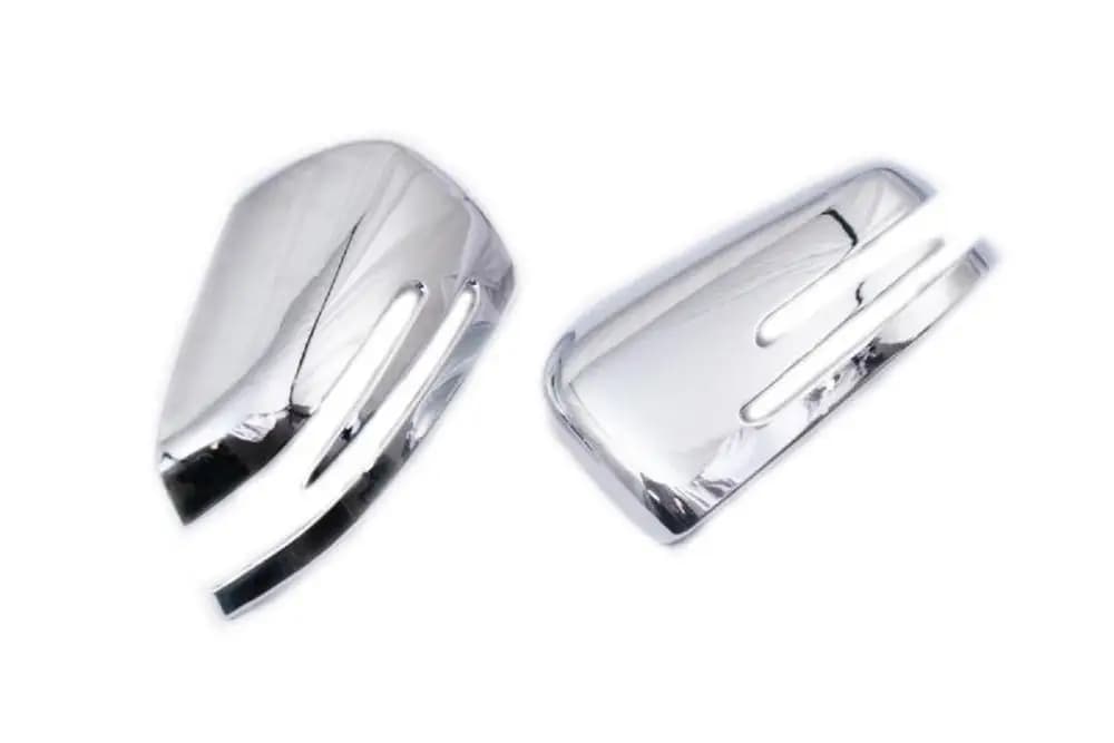 Chrome Side Mirror Cover For Mercedes Benz W204 W212 W221 CLA GLA GLK free shipping