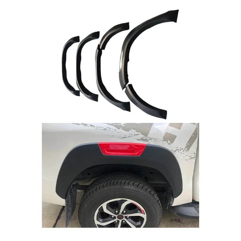 Hot Selling S Plastic Fender Flares 2021 for Hilux Revo SR5 Wheel Arch Oveenders