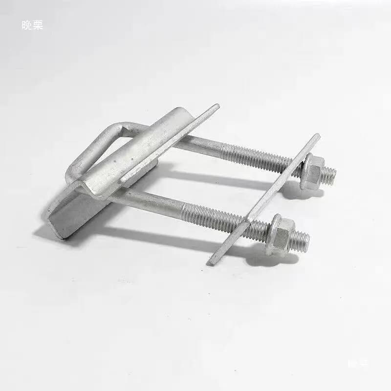 Photovoltaic accessories Photovoltaic double-hole briquetting block Double-hole platen Waterproof groove platen Photovoltaic