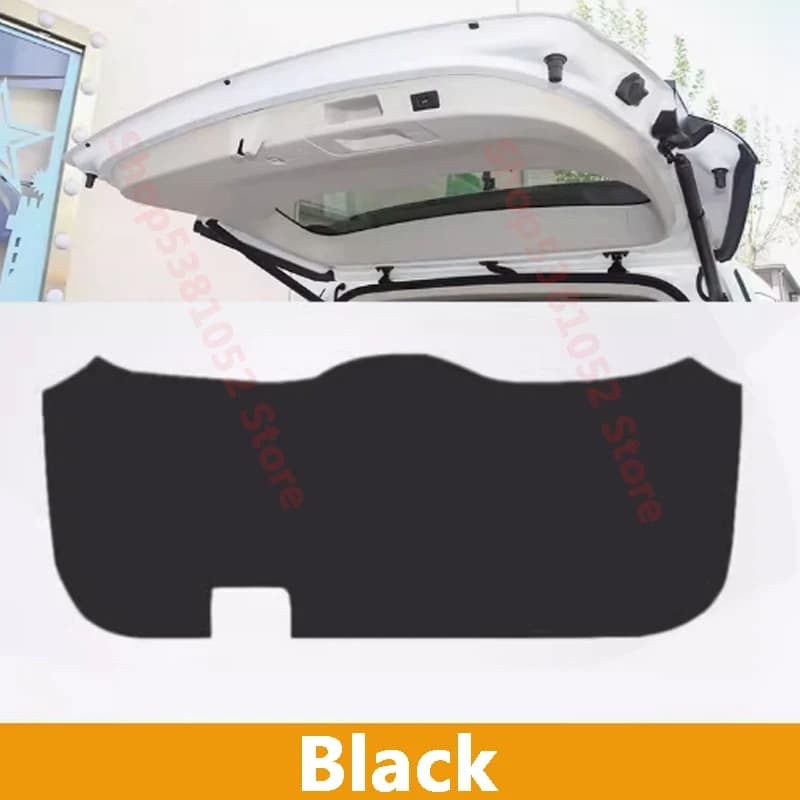 For VOYAH Dreamer 2022-2024 Car Trunk PU Leather Protective Anti-dirty Pad Car Trunk Tailgate Protection Pad Accessories