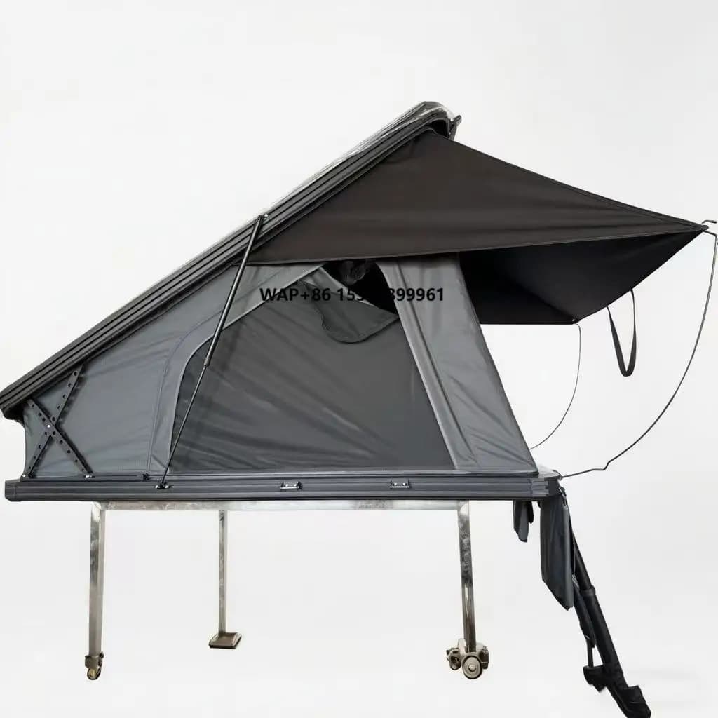 Roof Tent Hard Top Outdoor Camping Car Bed Four Seasons Aluminum Alloy 1-2 Persons High Quality Factory Price Strong Durable