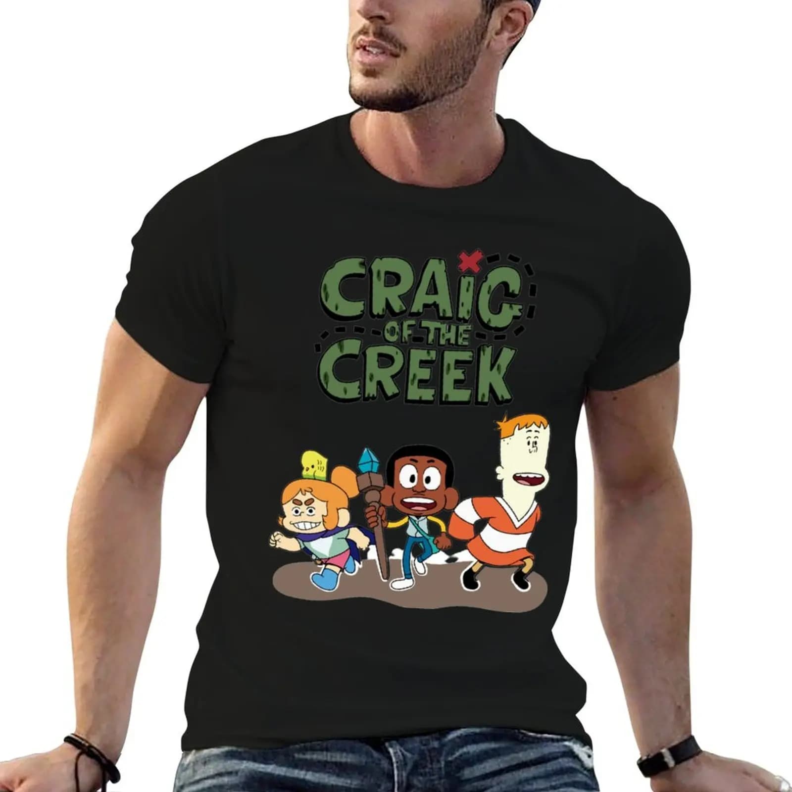 Craig of the Creek T-Shirt valentines clothes clothes t shirts for men cotton