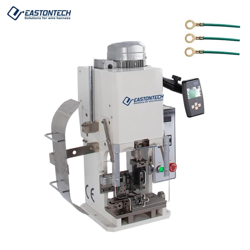 EW-5075 Premium Copper Terminal Crimping Machine 20/40KN Crimping Force Cable Manufacturing Equipment EU Applicator Compatible