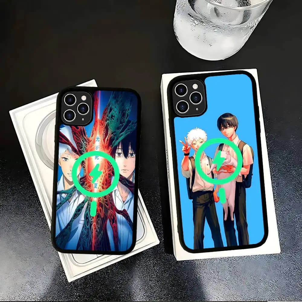 The Summer Hikaru Died Anime For Magsafe Magnetic Wireless Phone Case For iPhone 11 12 13 14 15 16 17 Pro Max Plus Cover