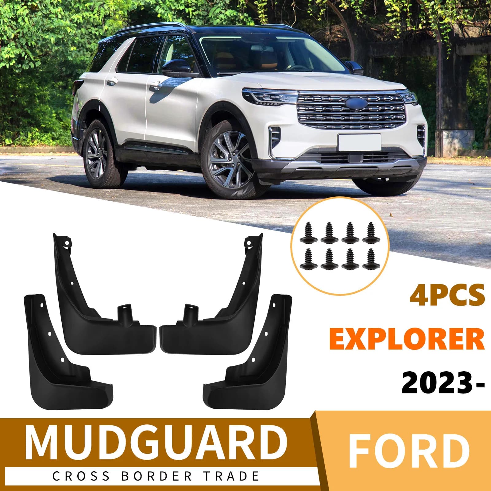 For Ford Explorer 2023-2025 car fender fender skin car accessories mud flaps fender flares