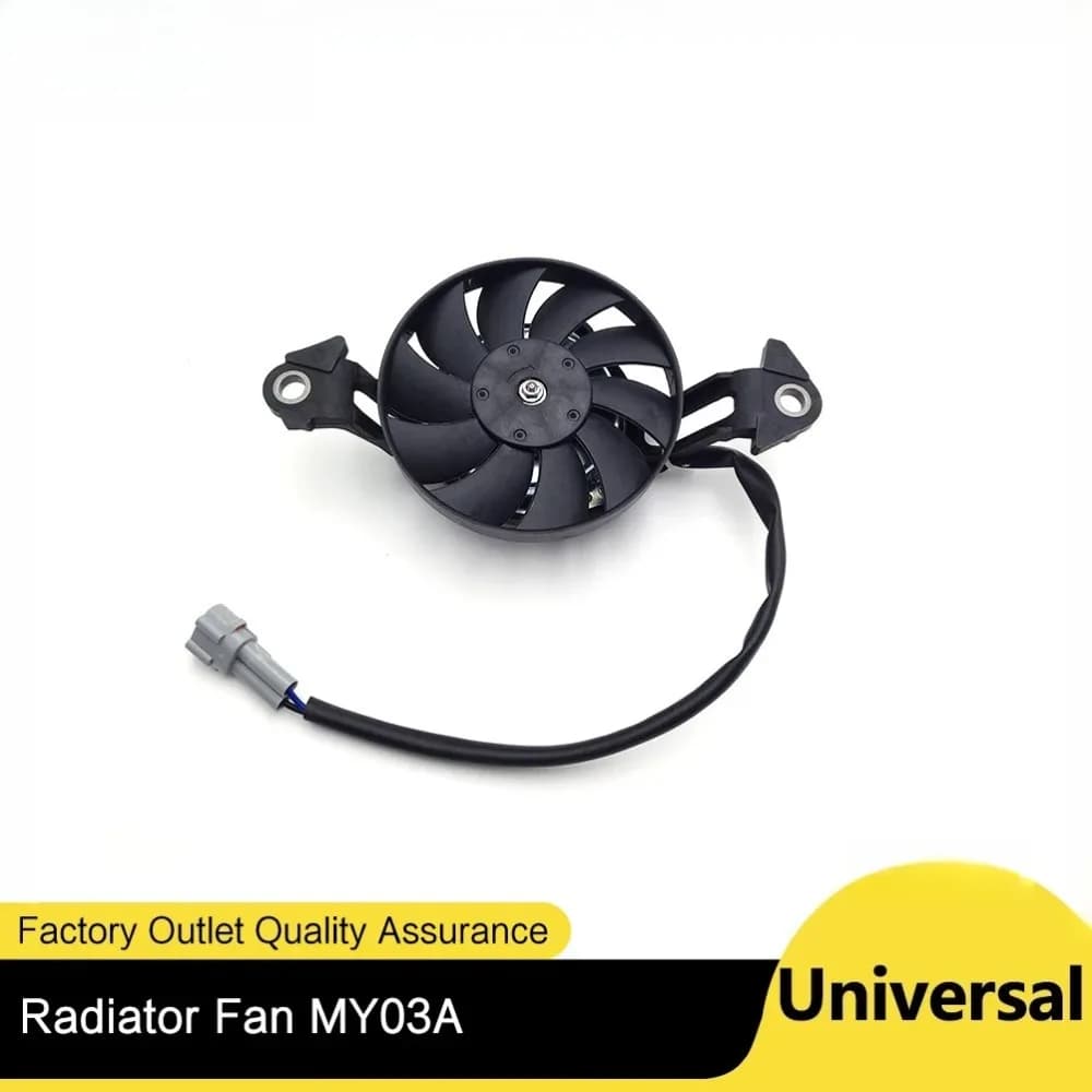 OTOM-ventilador tanque agua para motocicleta, ventilador refrigeración 3 pulgadas, ventilador servidor radiado