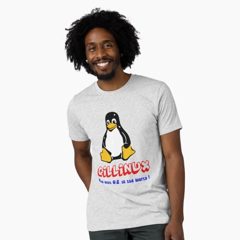 Linux the best O.S. in the world Penguin Command Humor Developer Gift t shirt for Software Engineer Graphic clothes All size Top