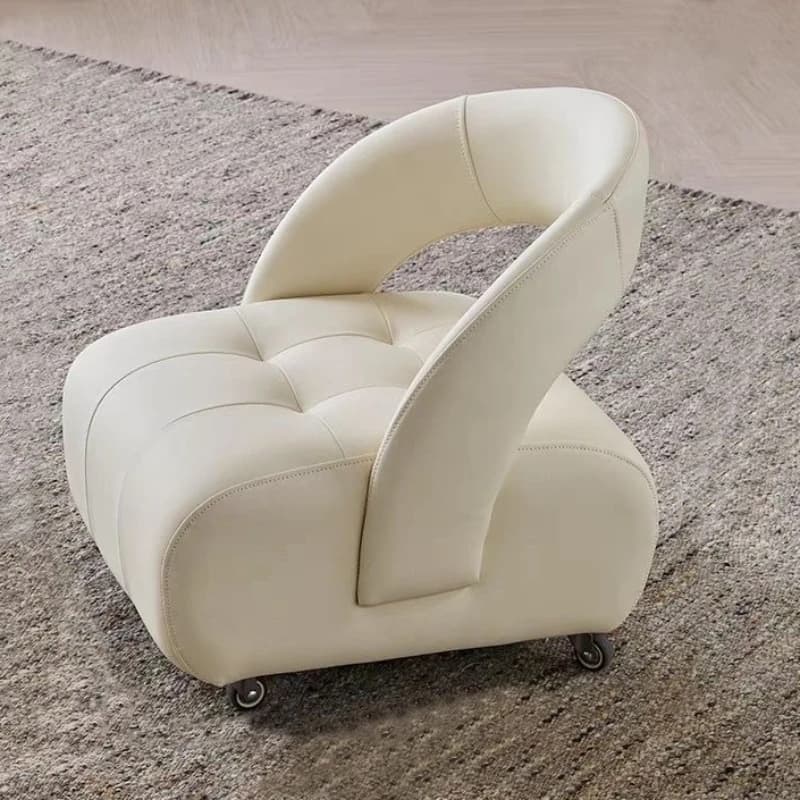 Universal silent wheel stool for living room bedroom door pulley stool movable children's small sofa artifact chair