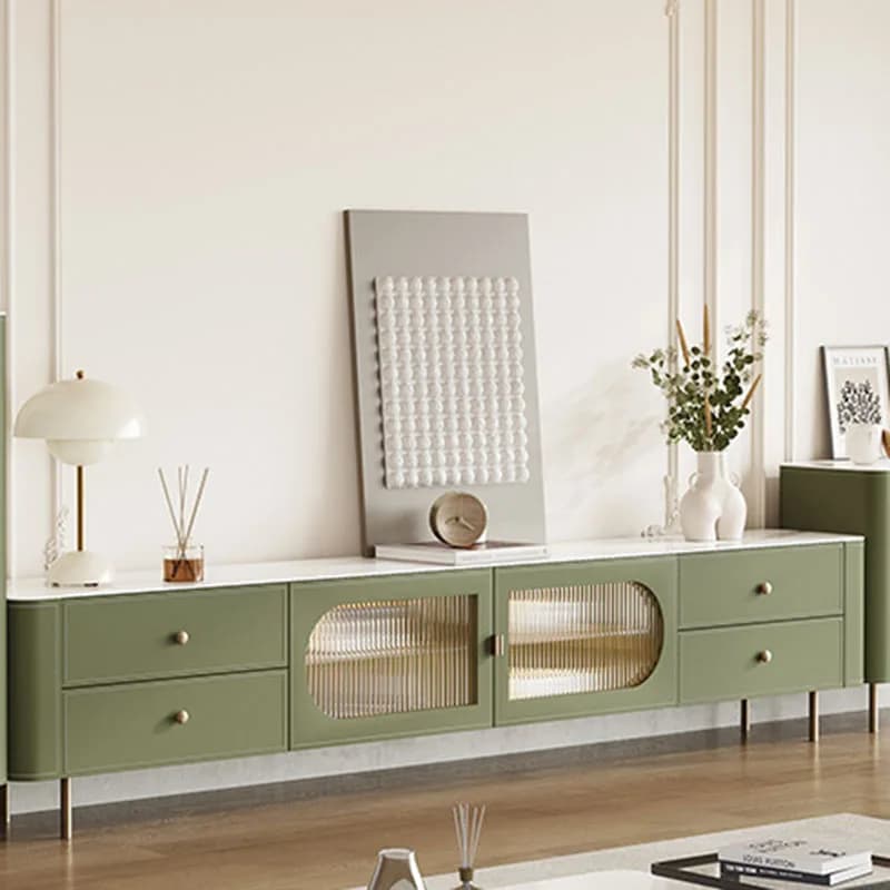 Minimalist Drawers Tv Cabinet Modern Cute Kawaii High Quality Nordic Tv Cabinet Designer 200Cm Fernsehtisch Furniture Home