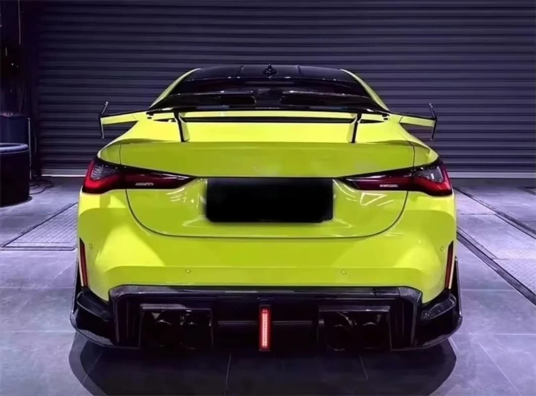 For M3 M4 G80 G82 G83 Dedicated Trunk Spoiler Car High-quality Double-layer Carbon Fiber Large Rear Wing