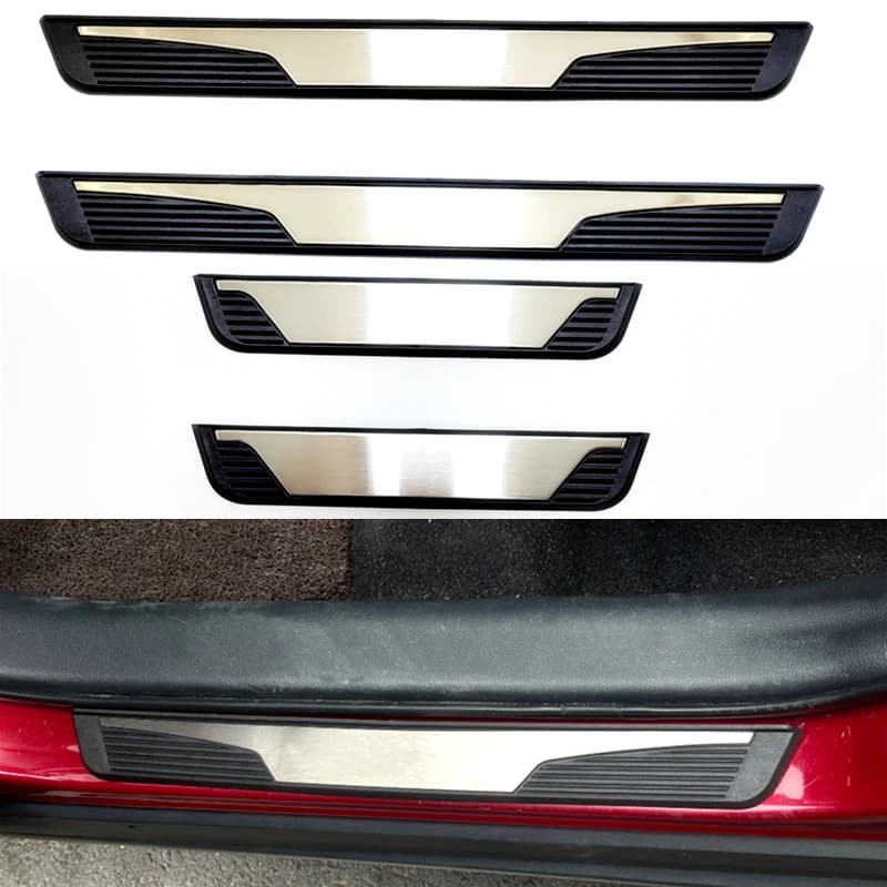 For EBRO S400 S700 S800 S900 2025 2026 Car Door Sill Protector Scuff Plate Stickers Threshold Pedal Styling Trim Car Accessories